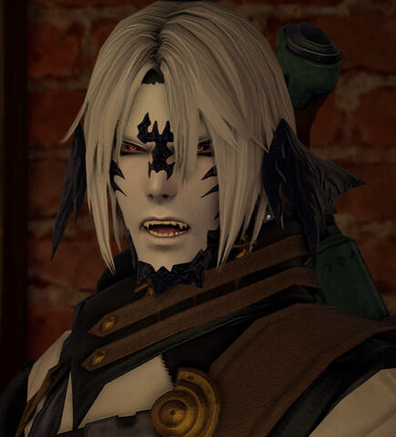 *This photo taken to better show his teeth.