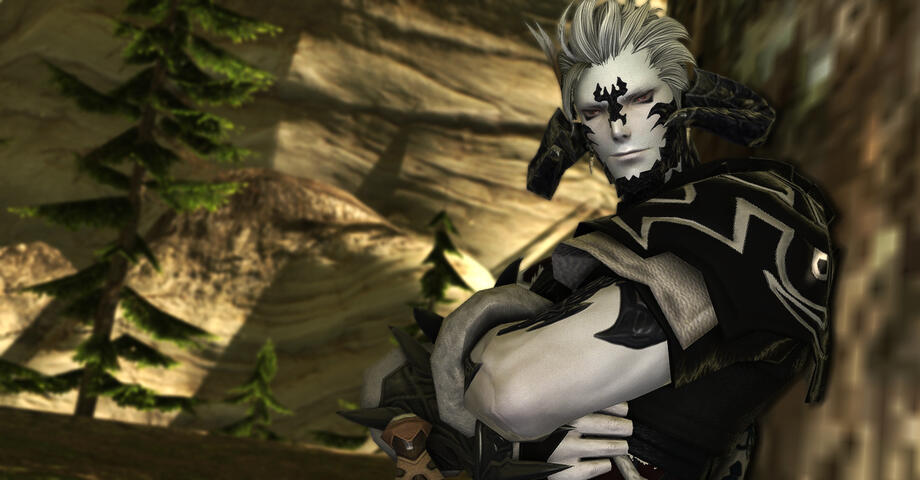 Valas before their parents death. *This photo taken before his horns were changed.