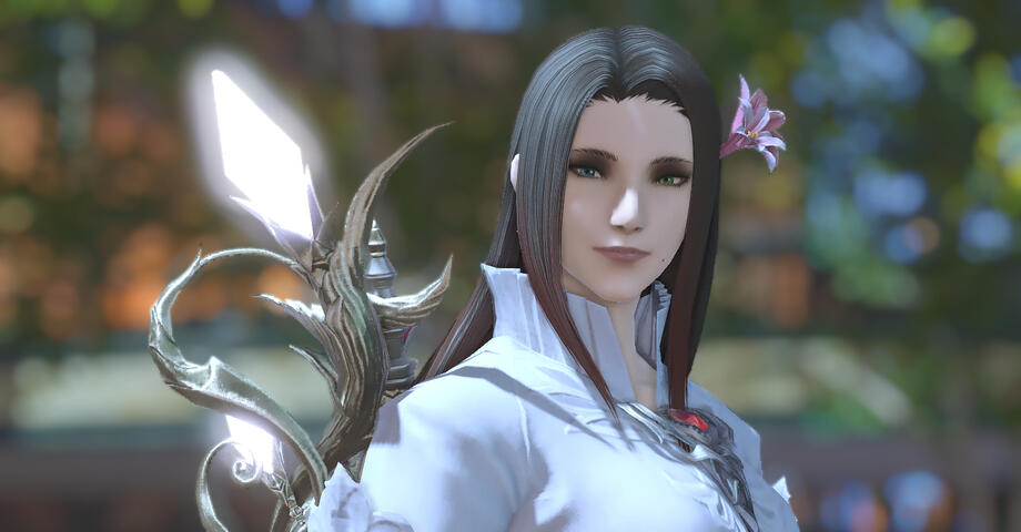 *Old screenshot from before installing the pointed ears mod.