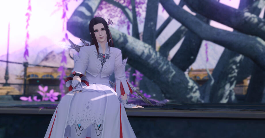 *Old screenshot from before installing the pointed ears mod.