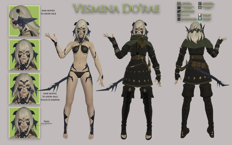 Vesmina Refsheet